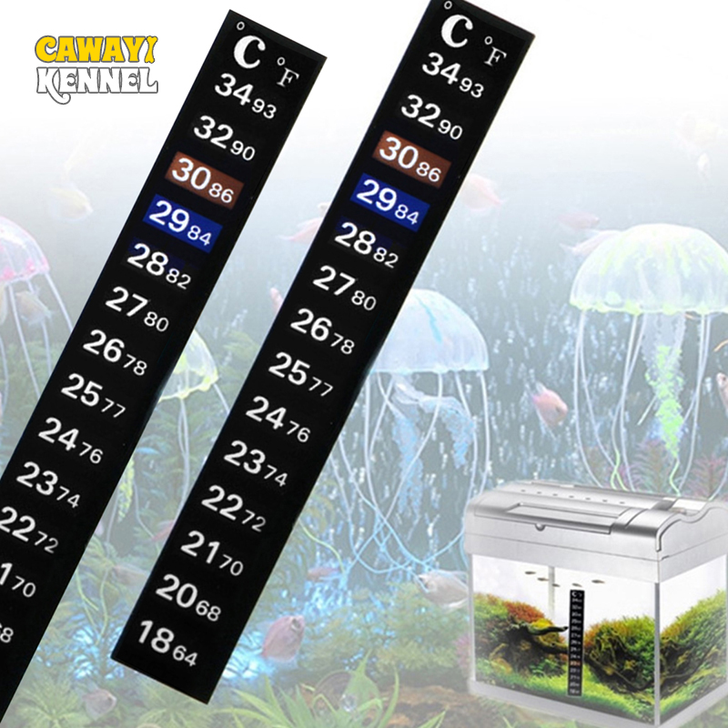 Aquarium Thermometer - Stiker suhu tangki ikan akuarium, aksesoris