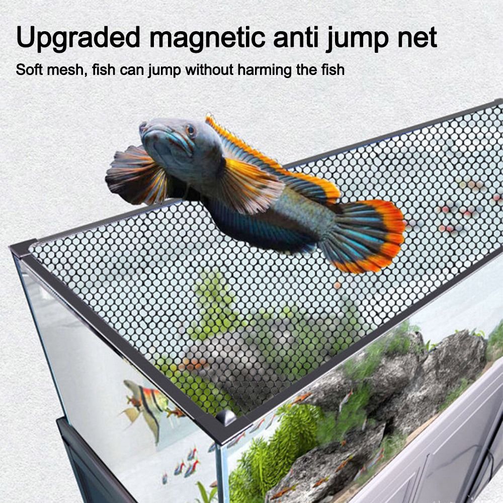Aquarium Fish Net - Penutup Tutup Tangki Ikan Magnetik Yang