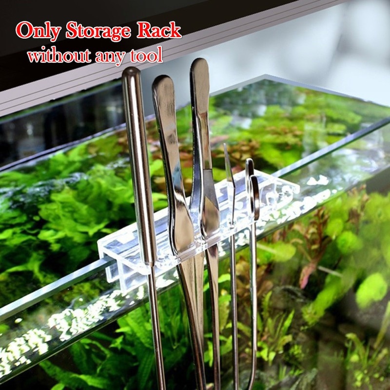 Aquarium Fish Care - 1PCS rak penyimpanan peralatan tanaman akuarium,