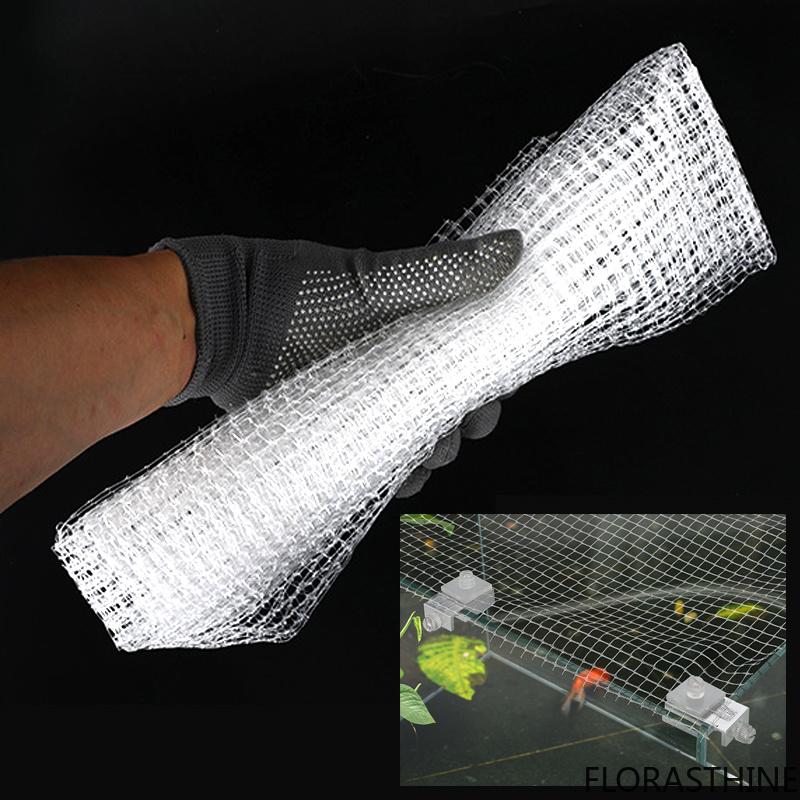 Aquarium Fish Net - Jaring Anti Lompat Akuarium, Jaring Transparan