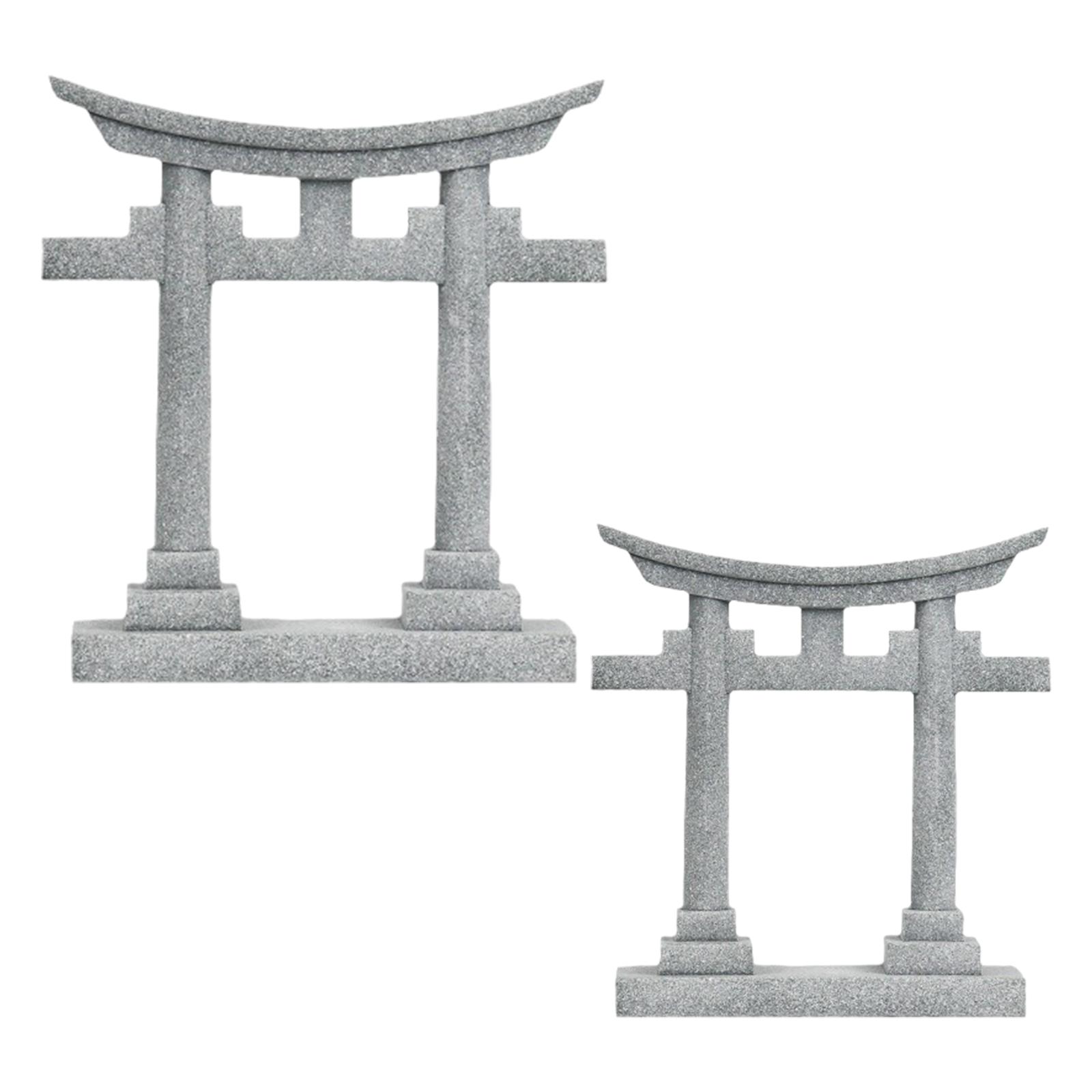 Aquarium Fish Japanese - Dekorasi Akuarium Miniatur Gerbang Torii Jepang