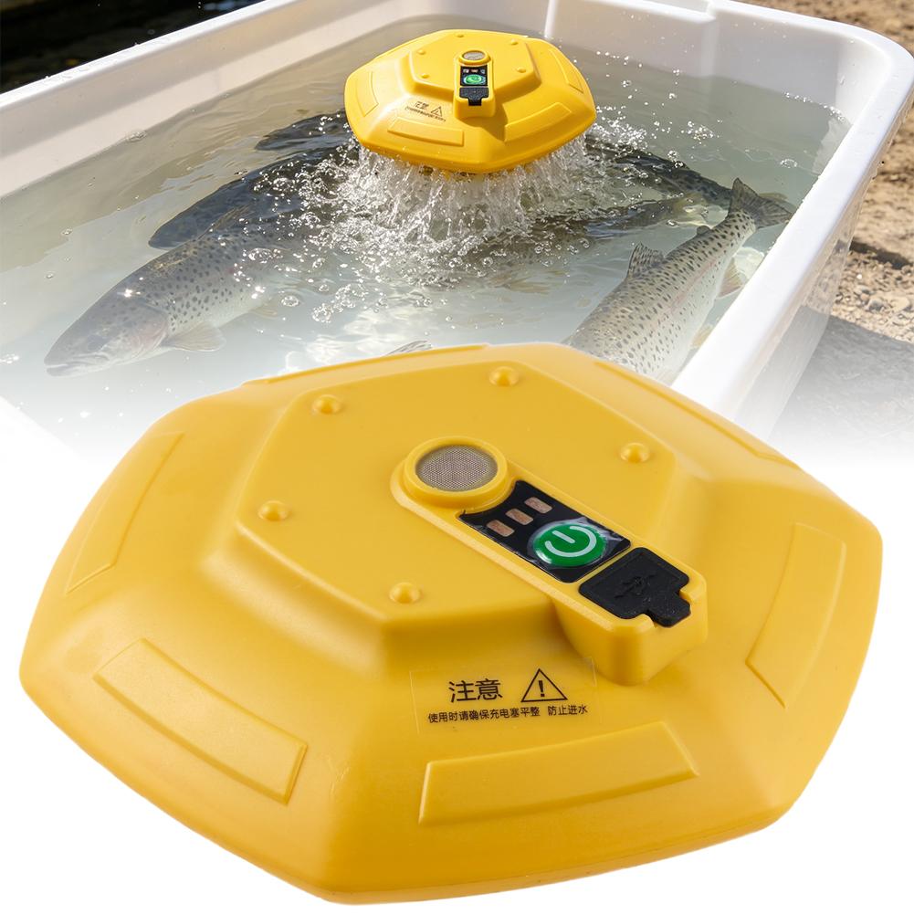 Aquarium Fish Care - Pompa Oksigen Akuarium Nirkabel yang Dapat