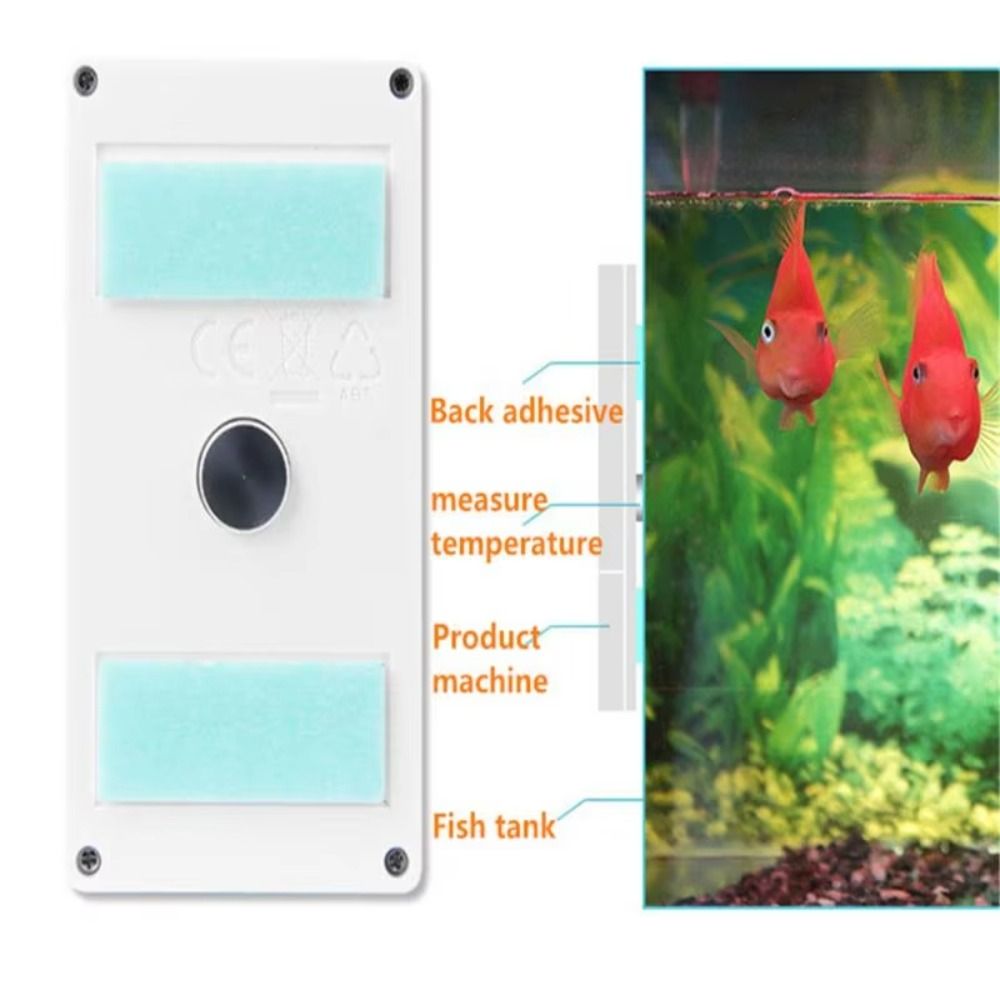 Aquarium Thermometer - Termometer Akuarium Mini Tampilan Digital LCD