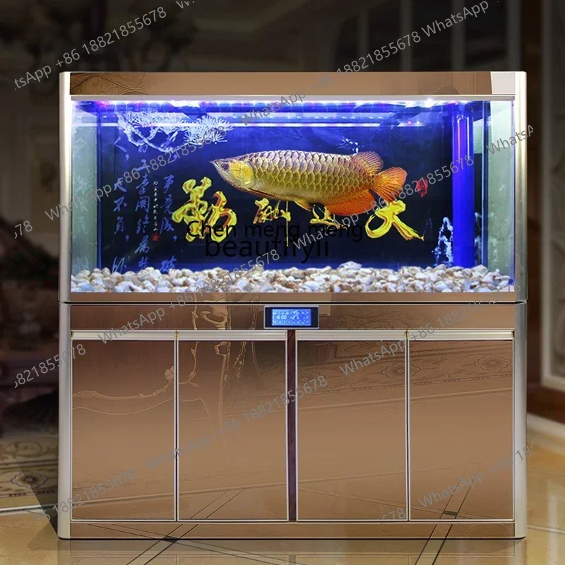 Aquarium Fish Dragon - Akuarium Ikan Naga E136 Besar untuk