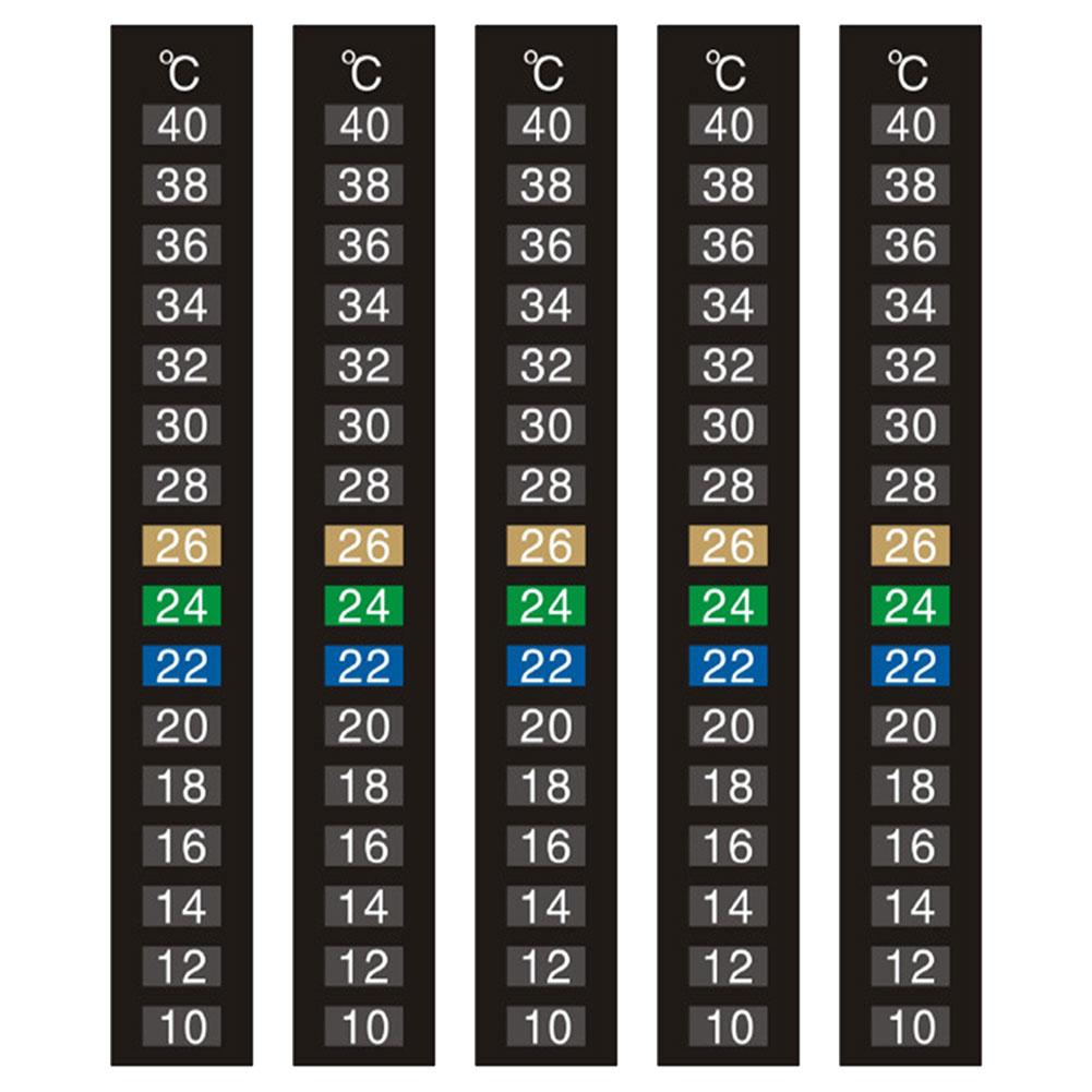Aquarium Thermometer - Termometer Perubahan Warna Tempel di Akuarium