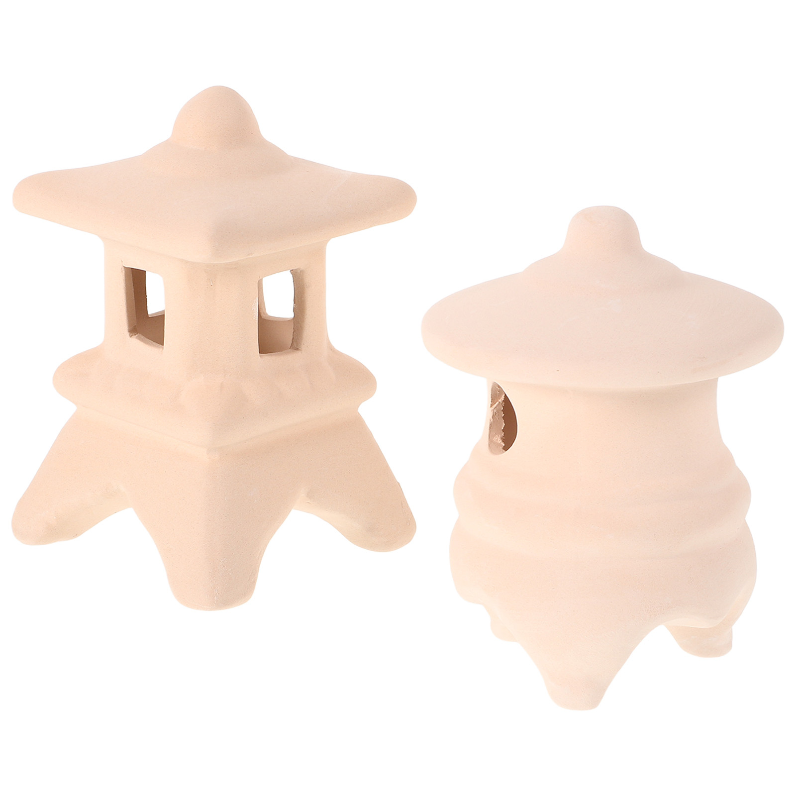 Aquarium Fish Japanese - 2Pcs Dekorasi Akuarium Keramik untuk Tempat
