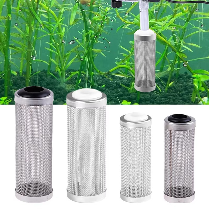 Aquarium Fish Net - 12/16Mm Filter Saluran Masuk Akuarium Baja