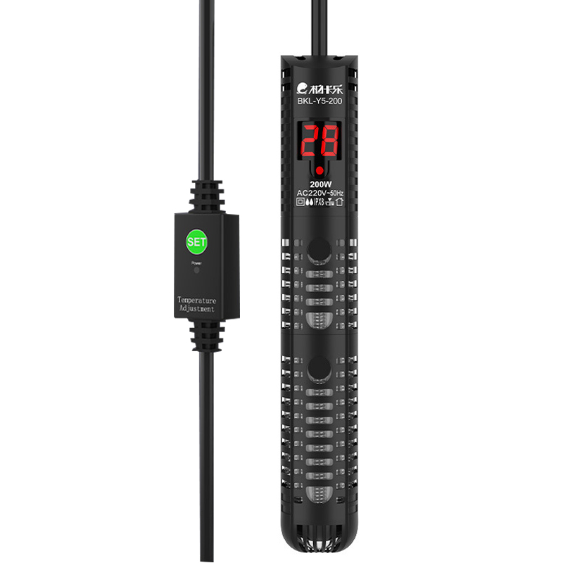 Aquarium Thermometer - Pemanas Akuarium Tangki Ikan Layar LCD