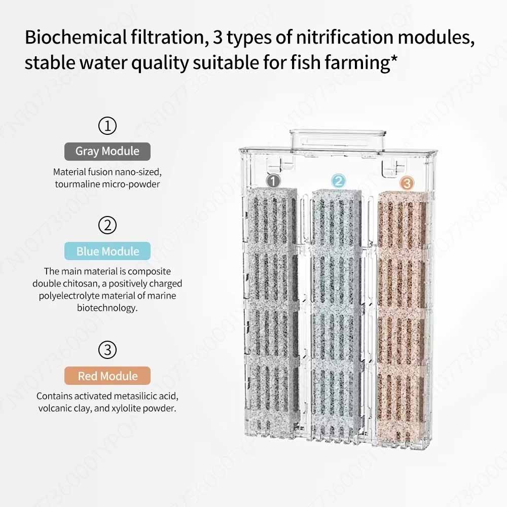 Elemen filter akuarium pintar  - Xiaomi Aquarium Fish Tank ulasan dan harga