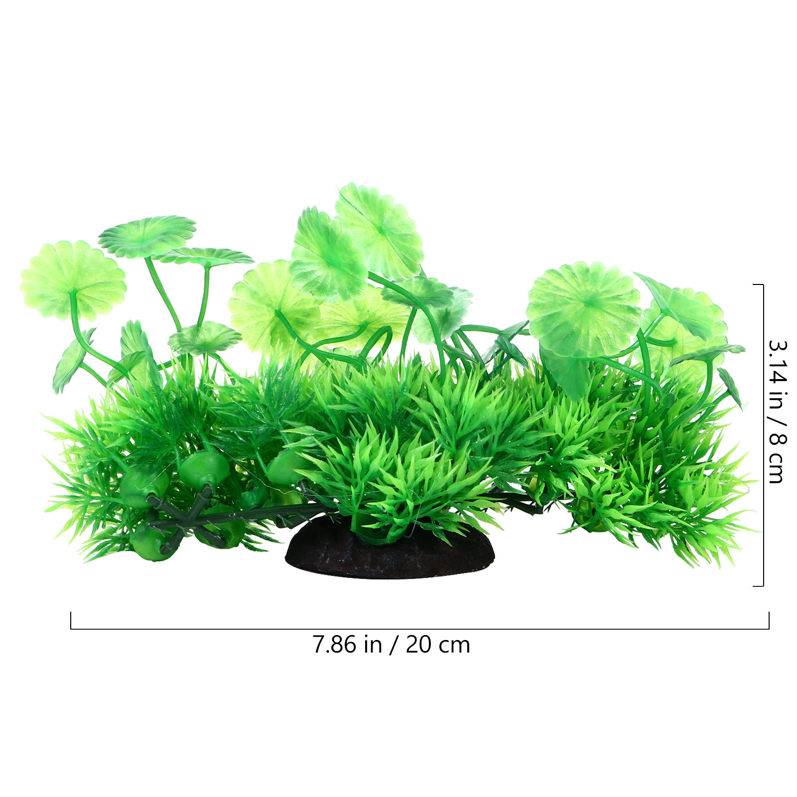 2Pcs Dekorasi Tanaman Air Buat - Aquarium Fish Low Maintenance ulasan dan harga