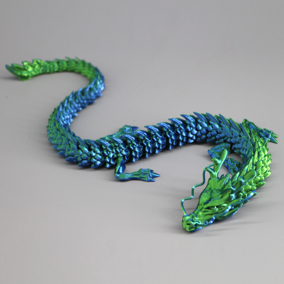 Ornamen Naga Terhubung Cetak 3 - Aquarium Fish Dragon ulasan dan harga