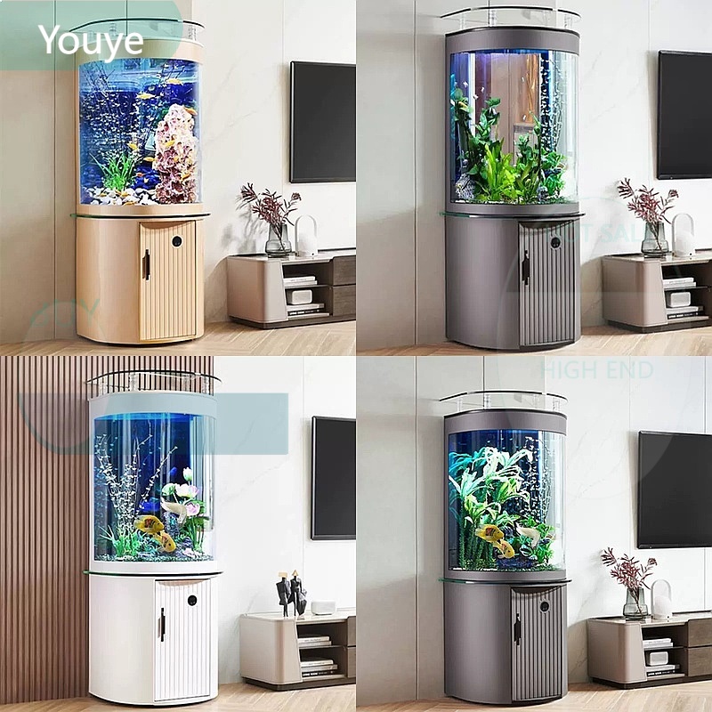 Akuarium Meja Kaca Filter Bawa - Aquarium Fish Low Maintenance ulasan dan harga