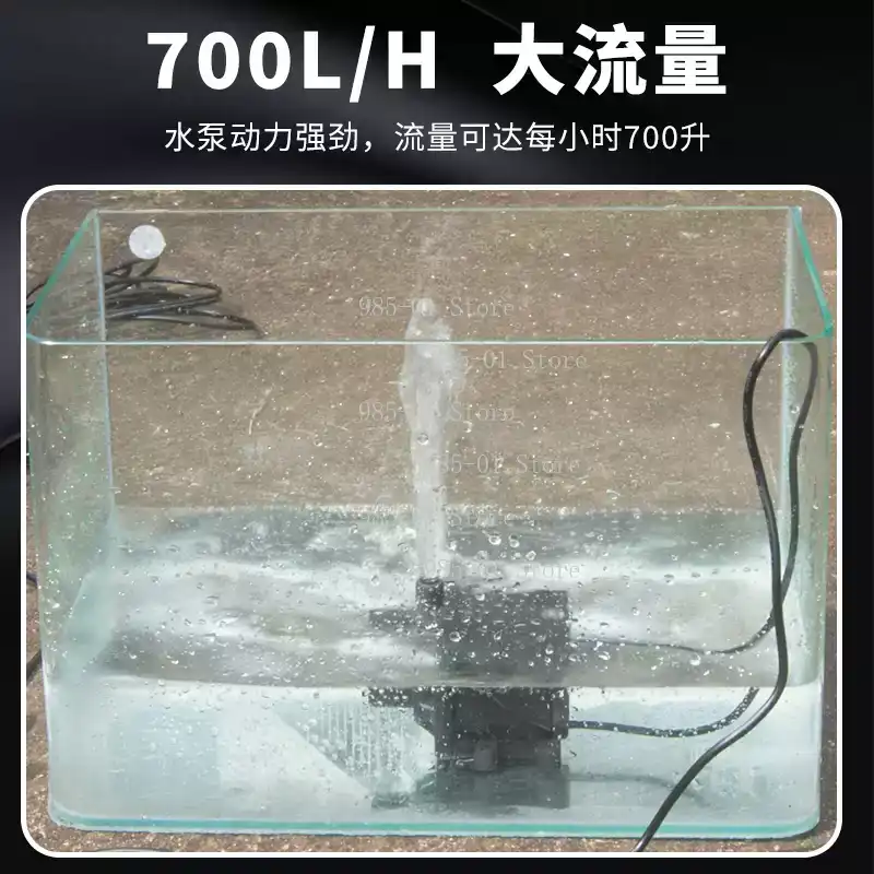 Pompa Air Tenaga Surya 20W unt - Aquarium Fish Care ulasan dan harga