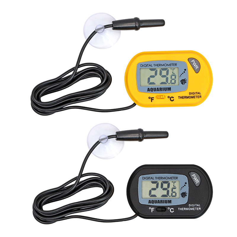 Termometer Tangki Ikan LCD Dig - Aquarium Thermometer ulasan dan harga