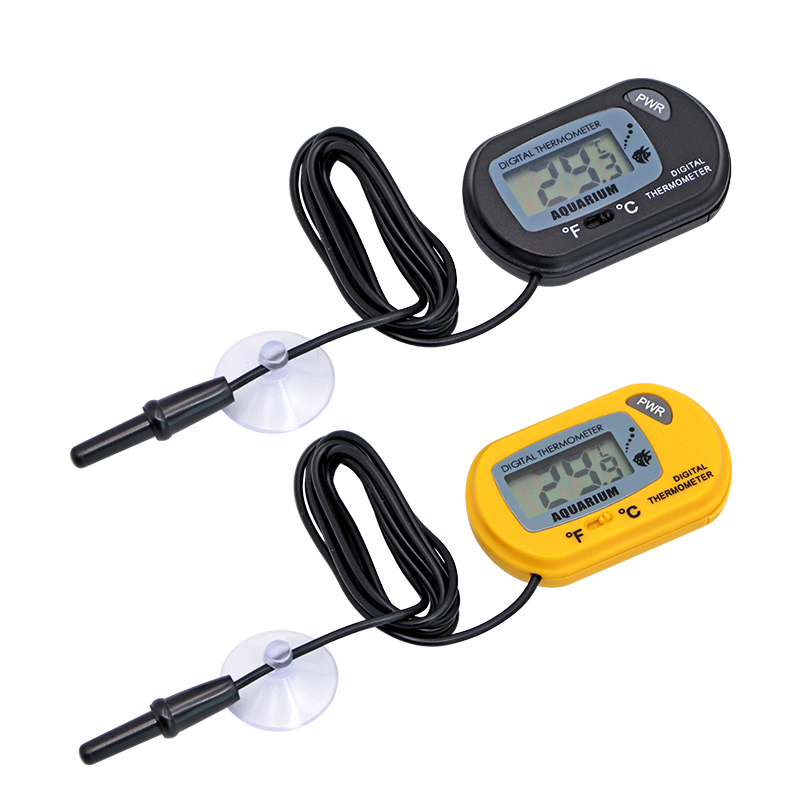 Termometer Tangki Ikan LCD Dig - Aquarium Thermometer ulasan dan harga