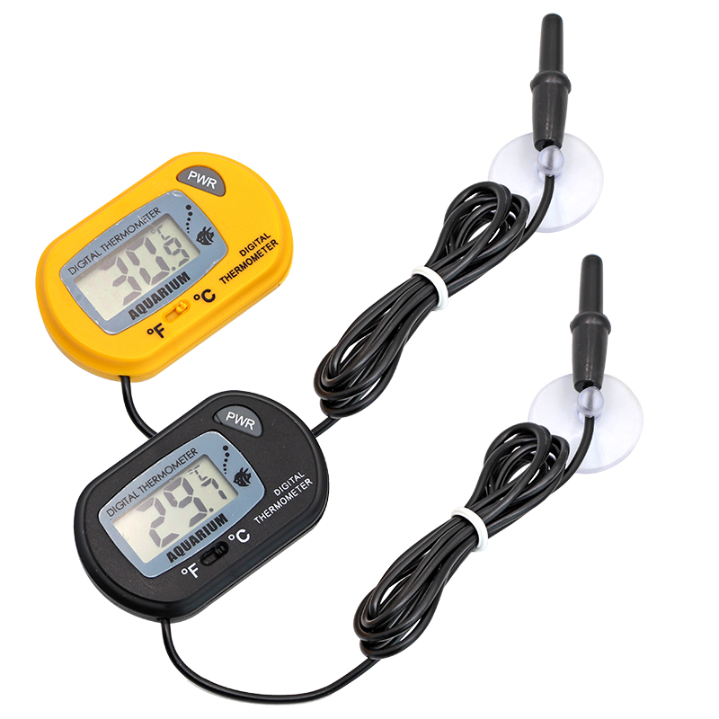 Termometer Tangki Ikan LCD Dig - Aquarium Thermometer ulasan dan harga