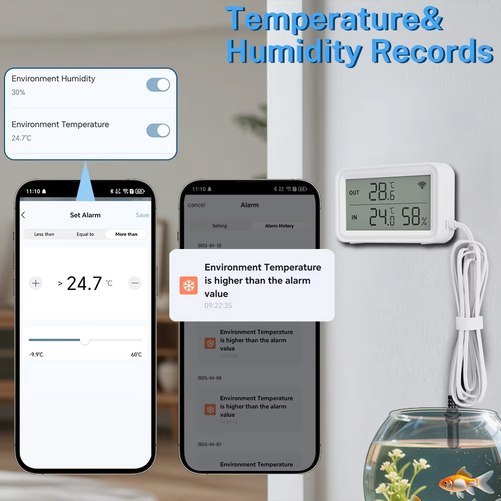 Sensor Suhu Kelembaban Ekstern - Aquarium Thermometer ulasan dan harga
