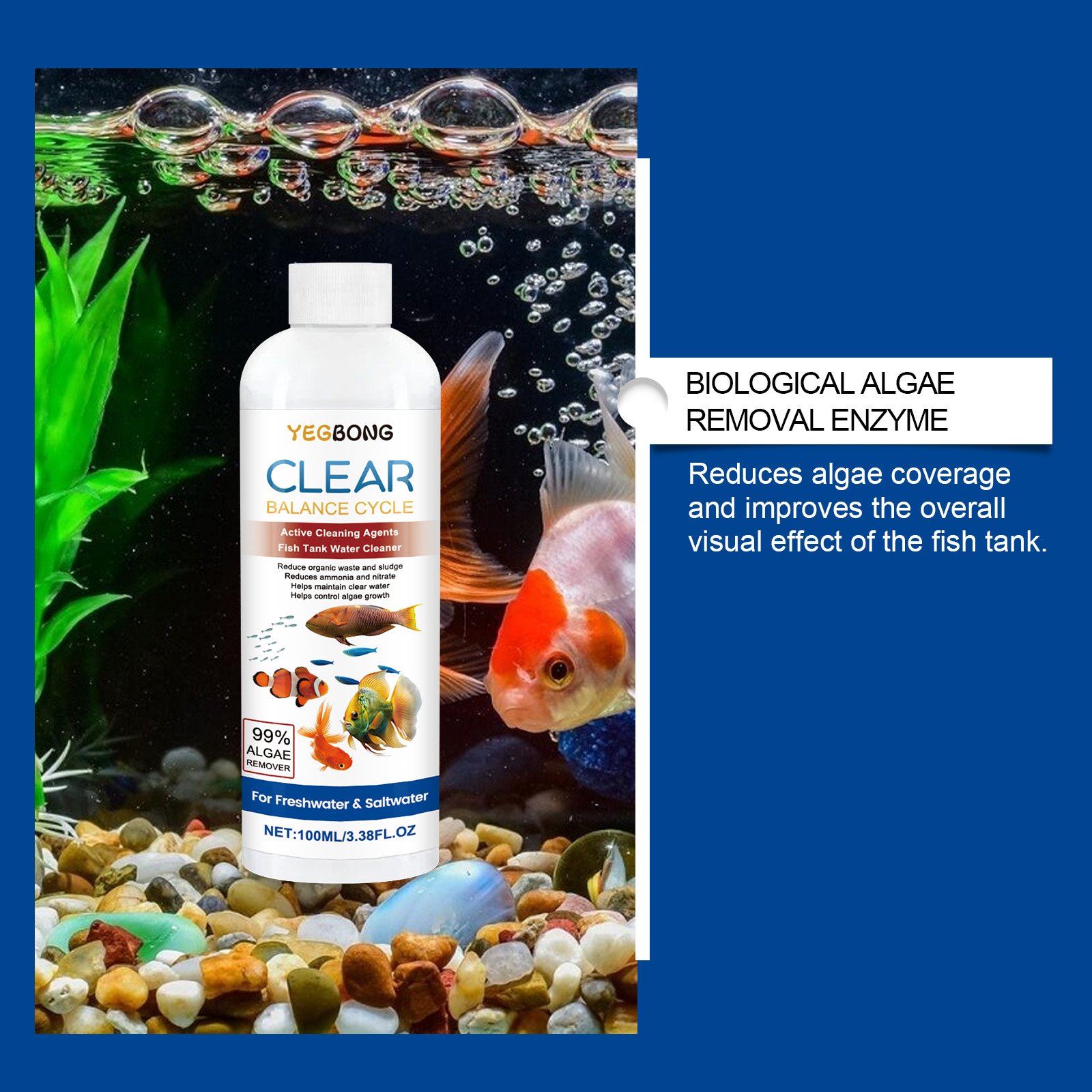 Klarifikasi Air Akuarium 100Ml - Aquarium Fish Care ulasan dan harga