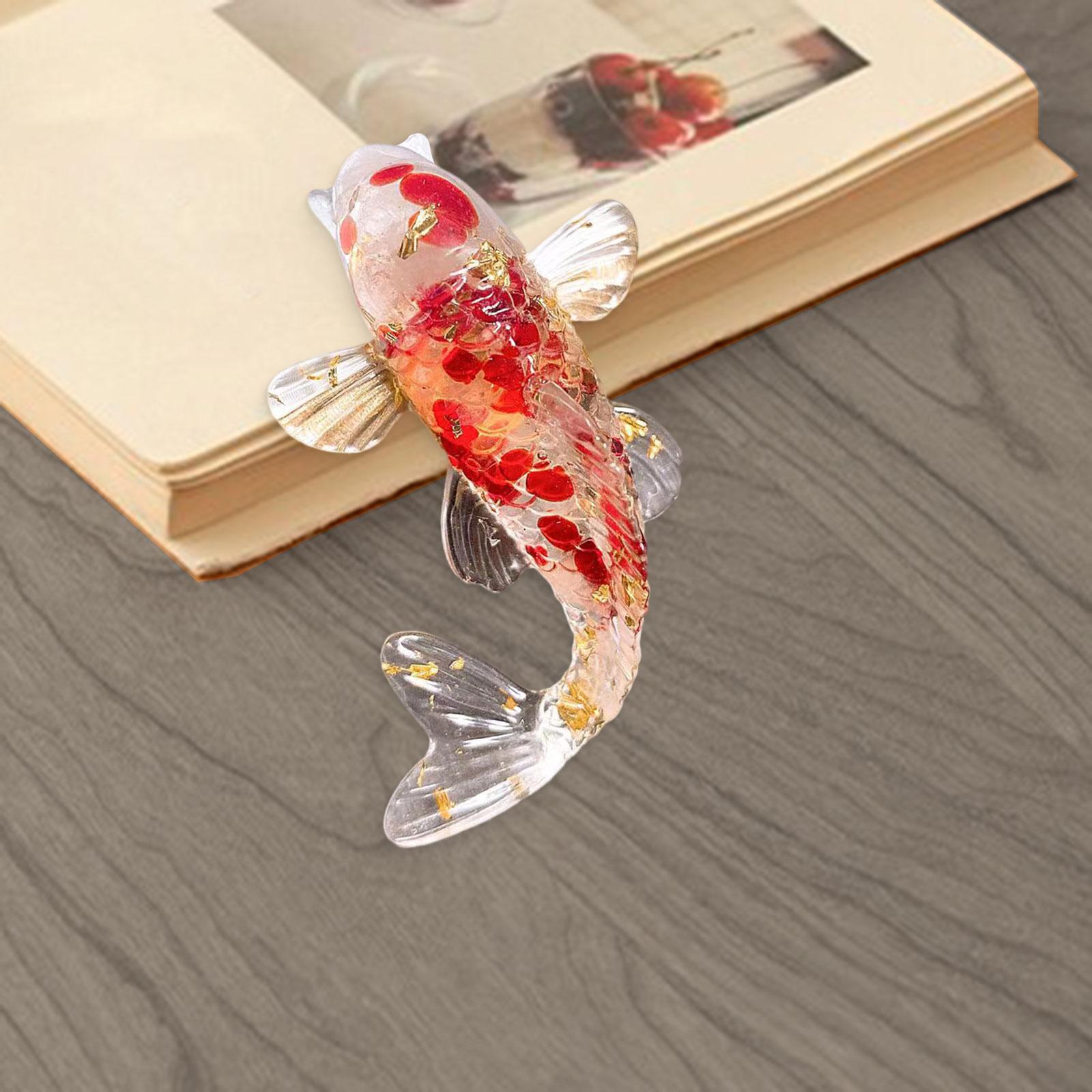 Patung Ikan Koi Realistis Figu - Aquarium Fish Japanese ulasan dan harga