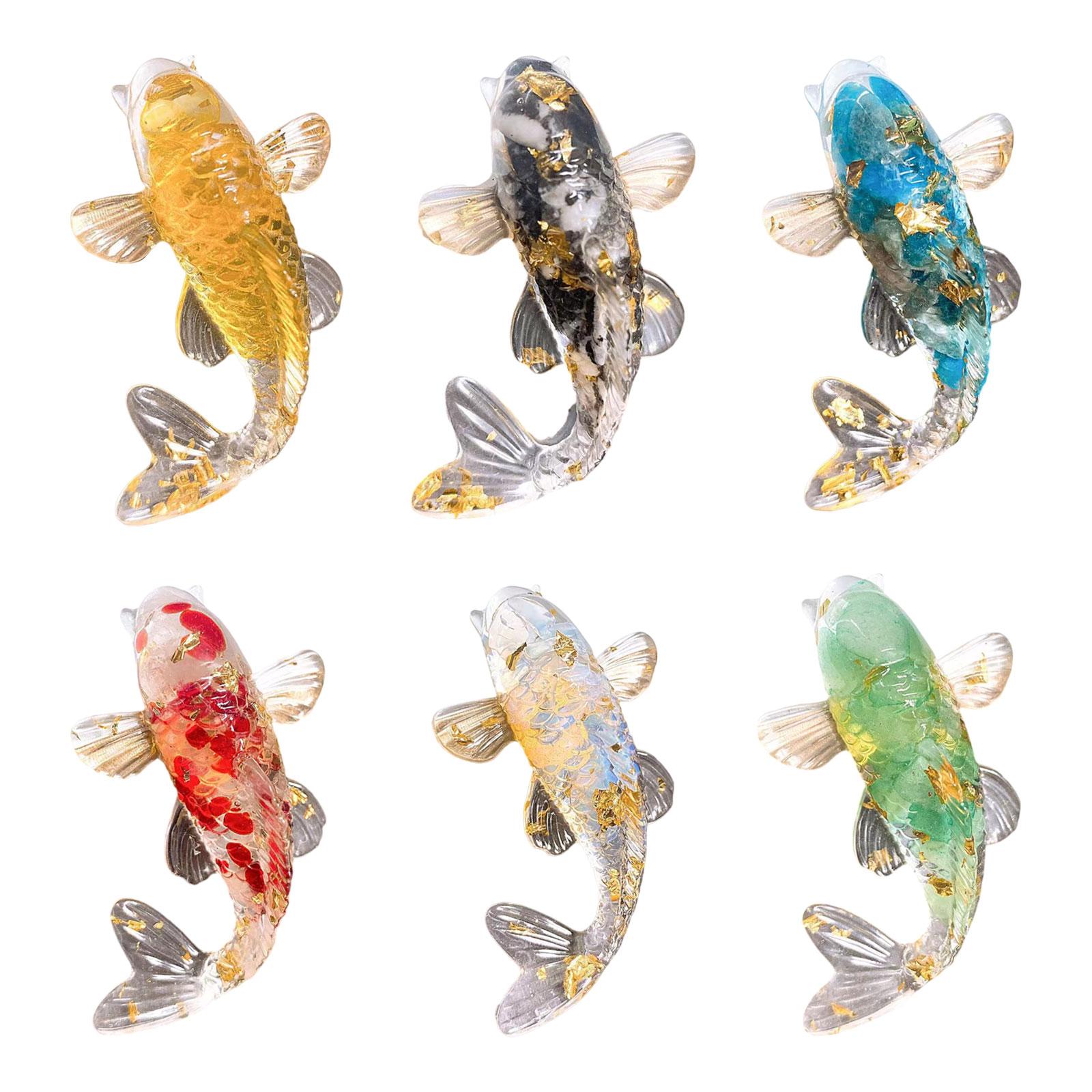 Patung Ikan Koi Realistis Figu - Aquarium Fish Japanese ulasan dan harga