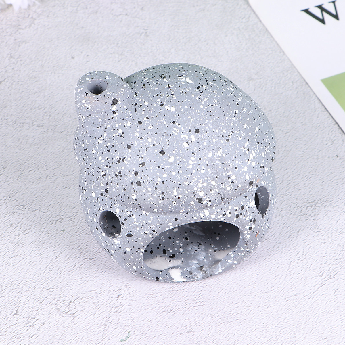 1Pcs Hiasan Gua Keramik Bentuk - Aquarium Fish Low Maintenance ulasan dan harga