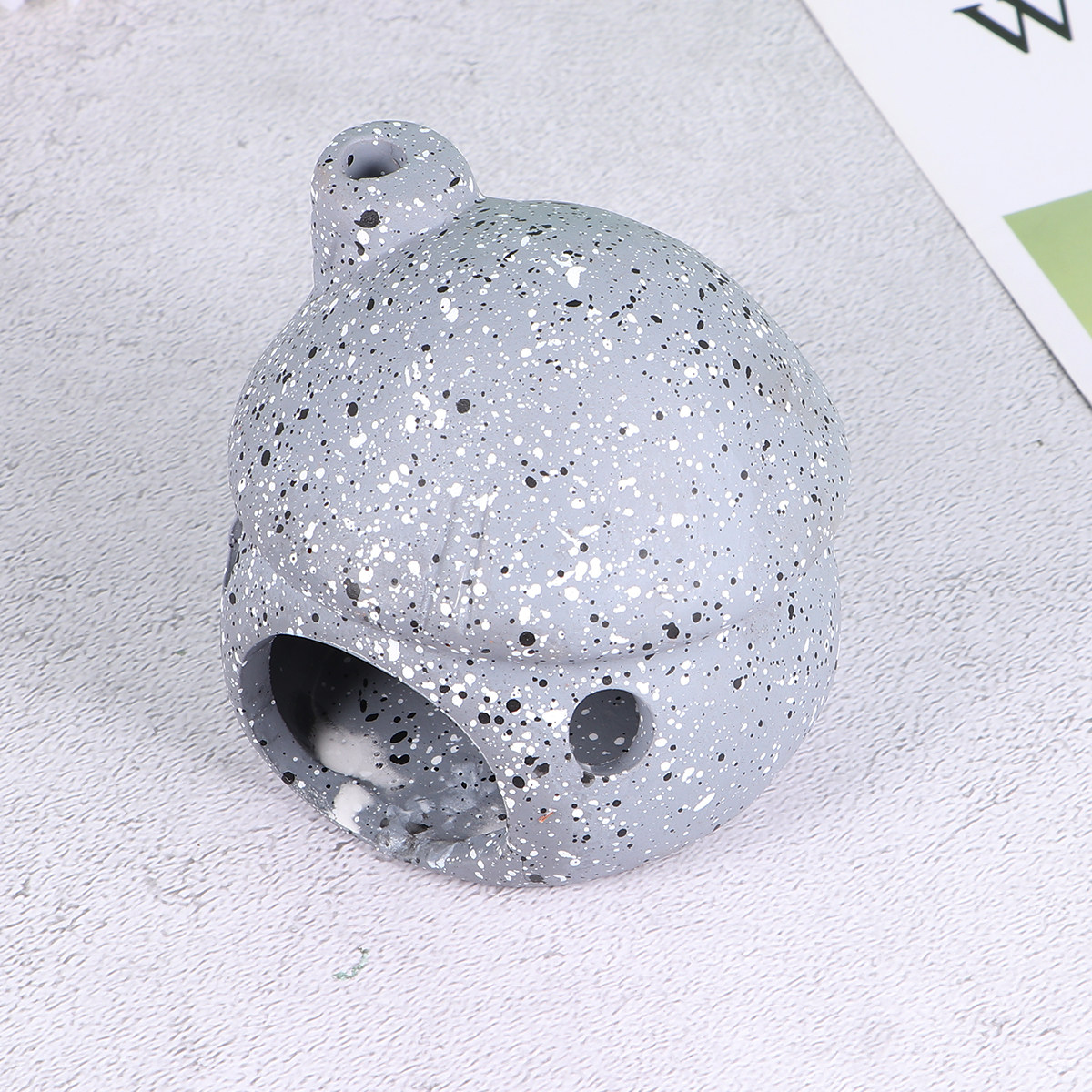 1Pcs Hiasan Gua Keramik Bentuk - Aquarium Fish Low Maintenance ulasan dan harga