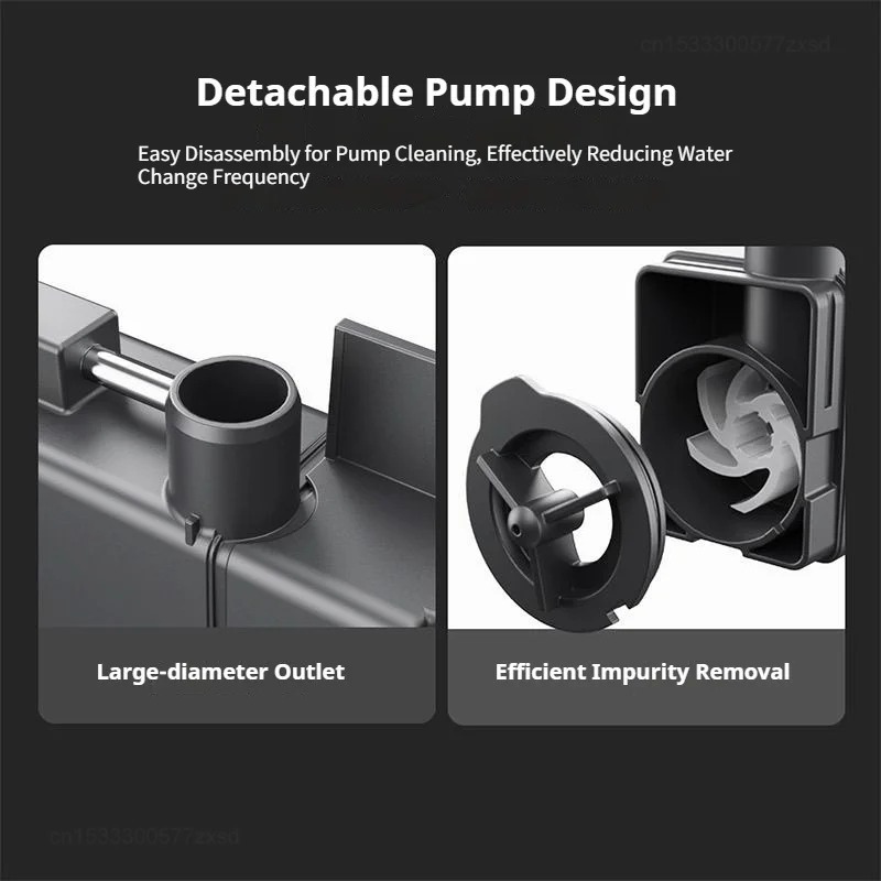 Pompa Air Akuarium Youpin DESG - Xiaomi Aquarium Fish Tank ulasan dan harga