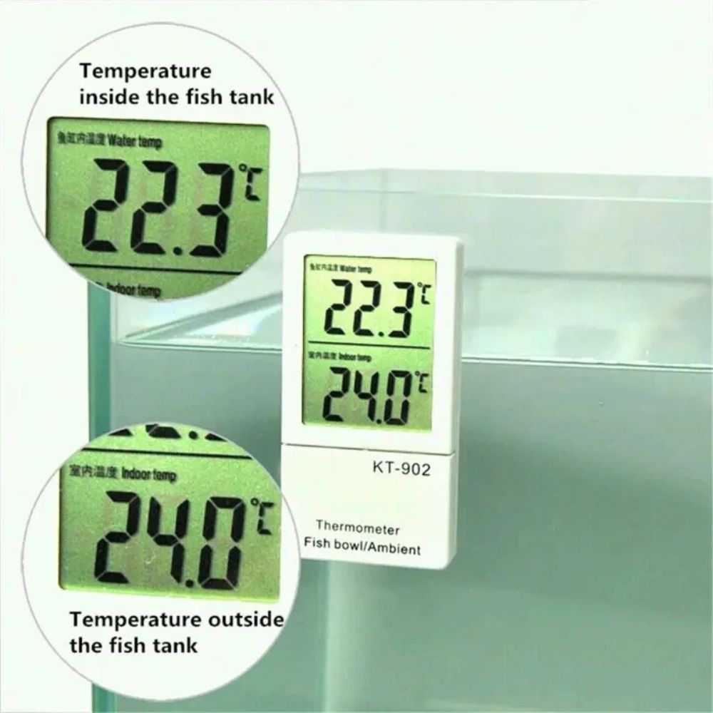 Termometer Akuarium Mini Layar - Aquarium Thermometer ulasan dan harga