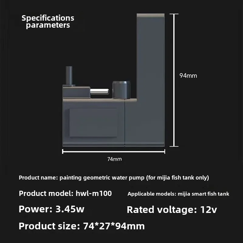 1 Buah untuk Xiaomi Mijia Tang - Xiaomi Aquarium Fish Tank ulasan dan harga