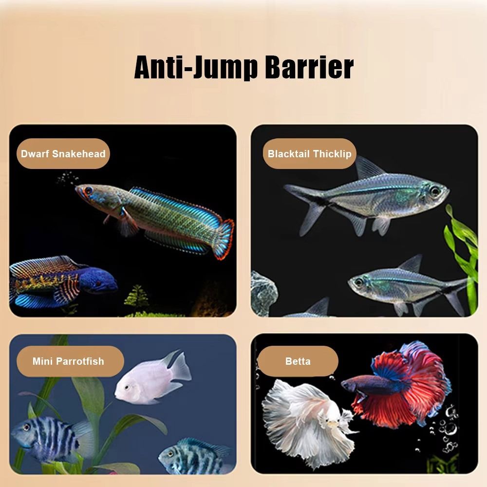 Penutup Tangki Ikan Magnetik T - Aquarium Fish Net ulasan dan harga