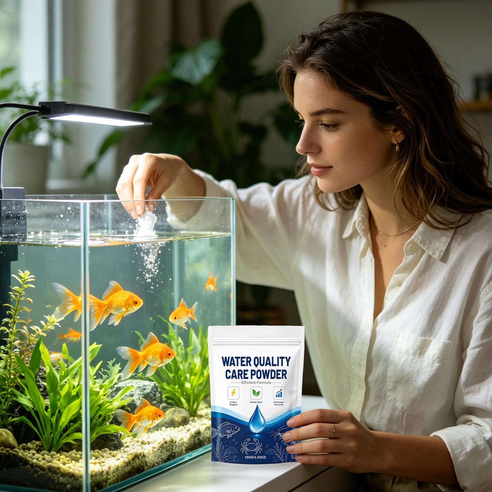 100G Bubuk Pembersih Air Akuar - Aquarium Fish Care ulasan dan harga