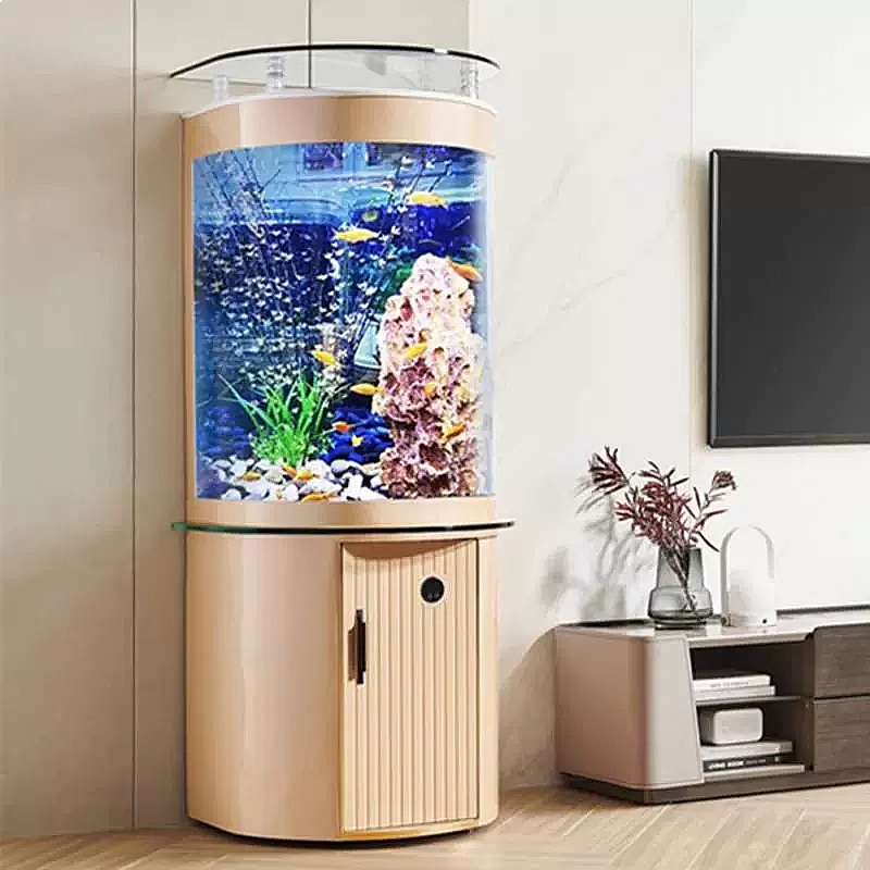 Akuarium Meja Kaca Filter Bawa - Aquarium Fish Low Maintenance ulasan dan harga
