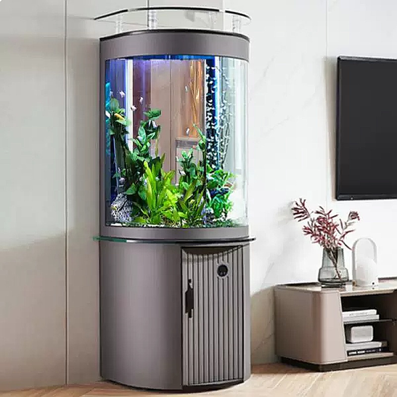 Akuarium Meja Kaca Filter Bawa - Aquarium Fish Low Maintenance ulasan dan harga