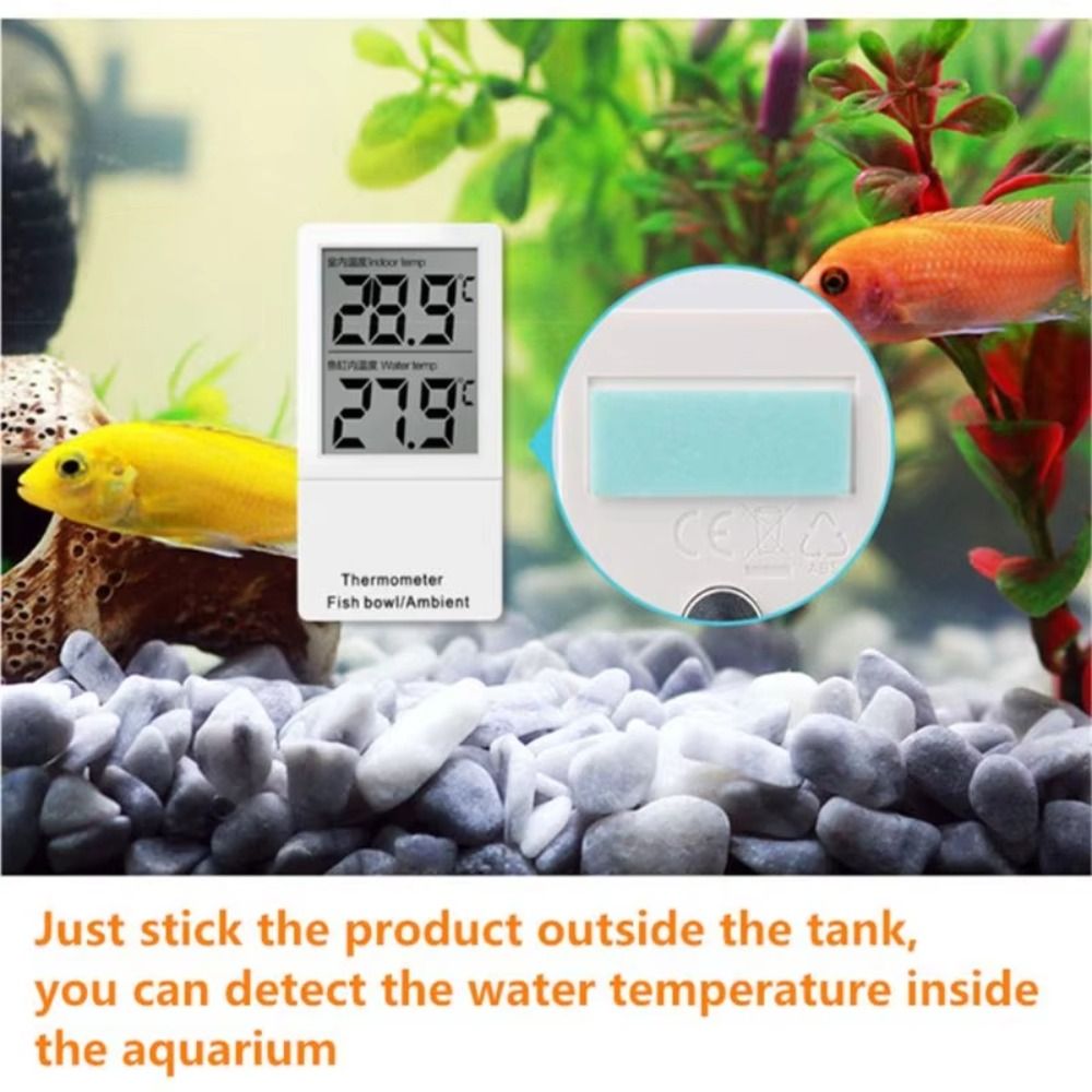 Termometer Akuarium Mini Tampi - Aquarium Thermometer ulasan dan harga