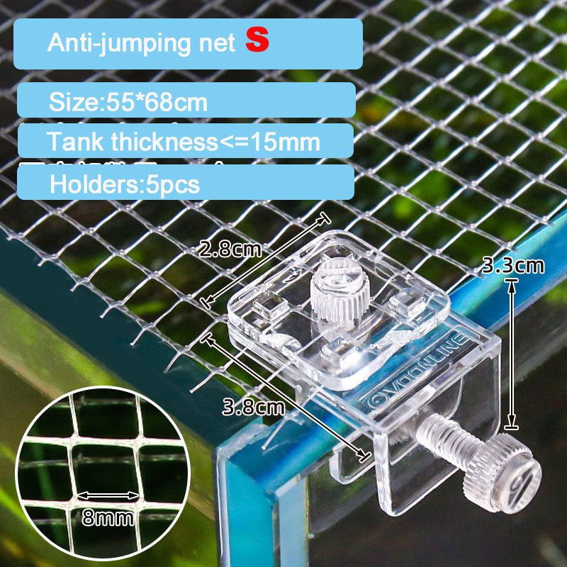 Anti lompat Net air laut segar - Aquarium Fish Net ulasan dan harga