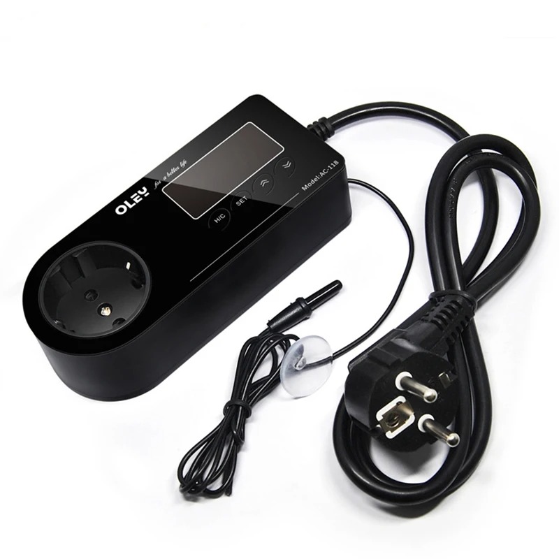 Termostat Pengontrol Suhu Digi - Aquarium Thermometer ulasan dan harga