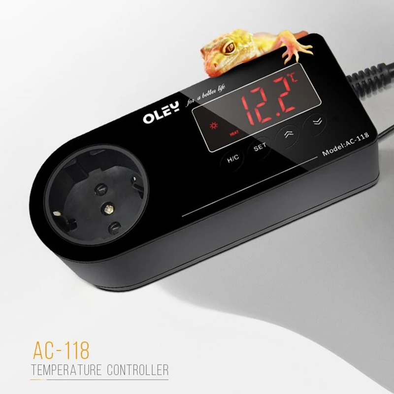 Termostat Pengontrol Suhu Digi - Aquarium Thermometer ulasan dan harga