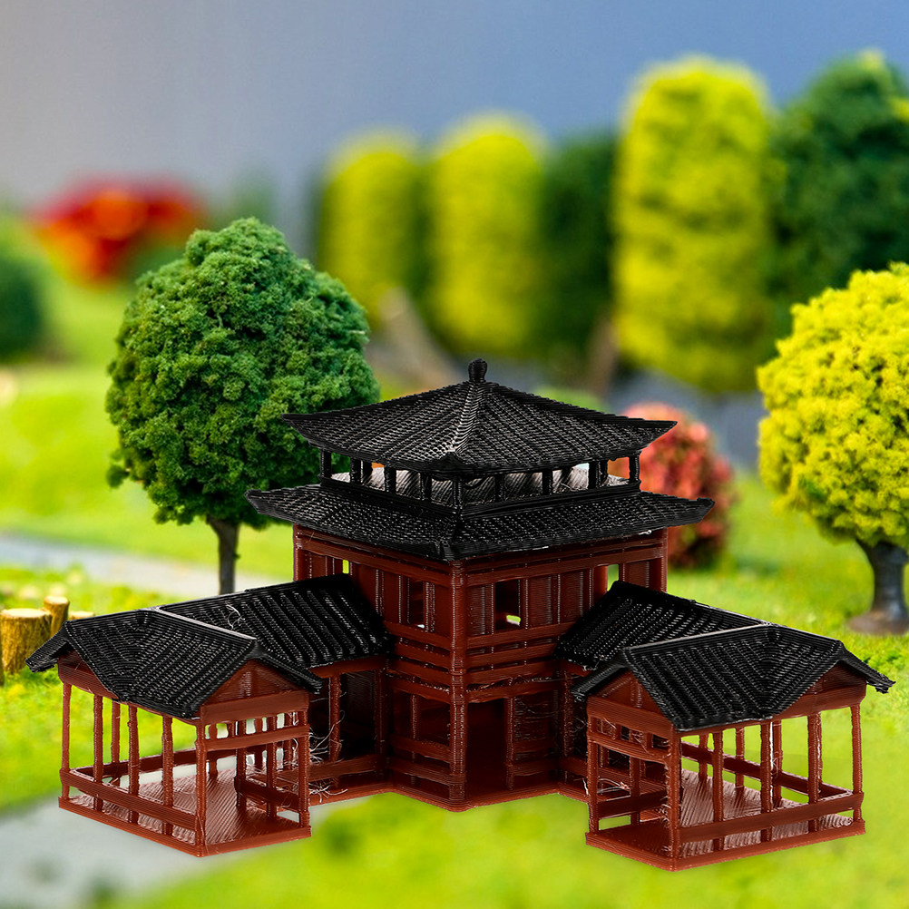 Patung Pagoda Miniatur Menara  - Aquarium Fish Japanese ulasan dan harga