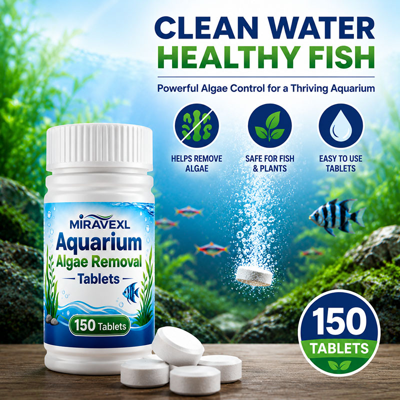 Tablet Penghilang Alga Akuariu - Aquarium Fish Care ulasan dan harga
