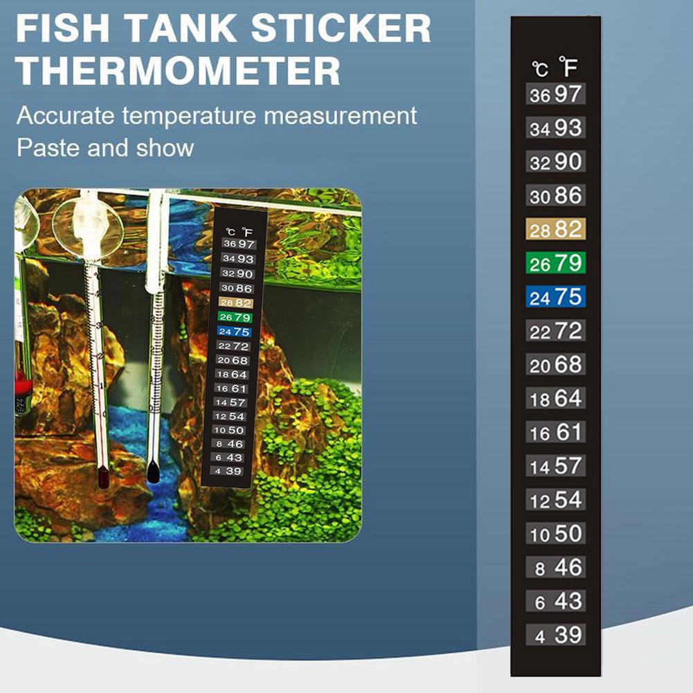 Termometer Perubahan Warna Tem - Aquarium Thermometer ulasan dan harga