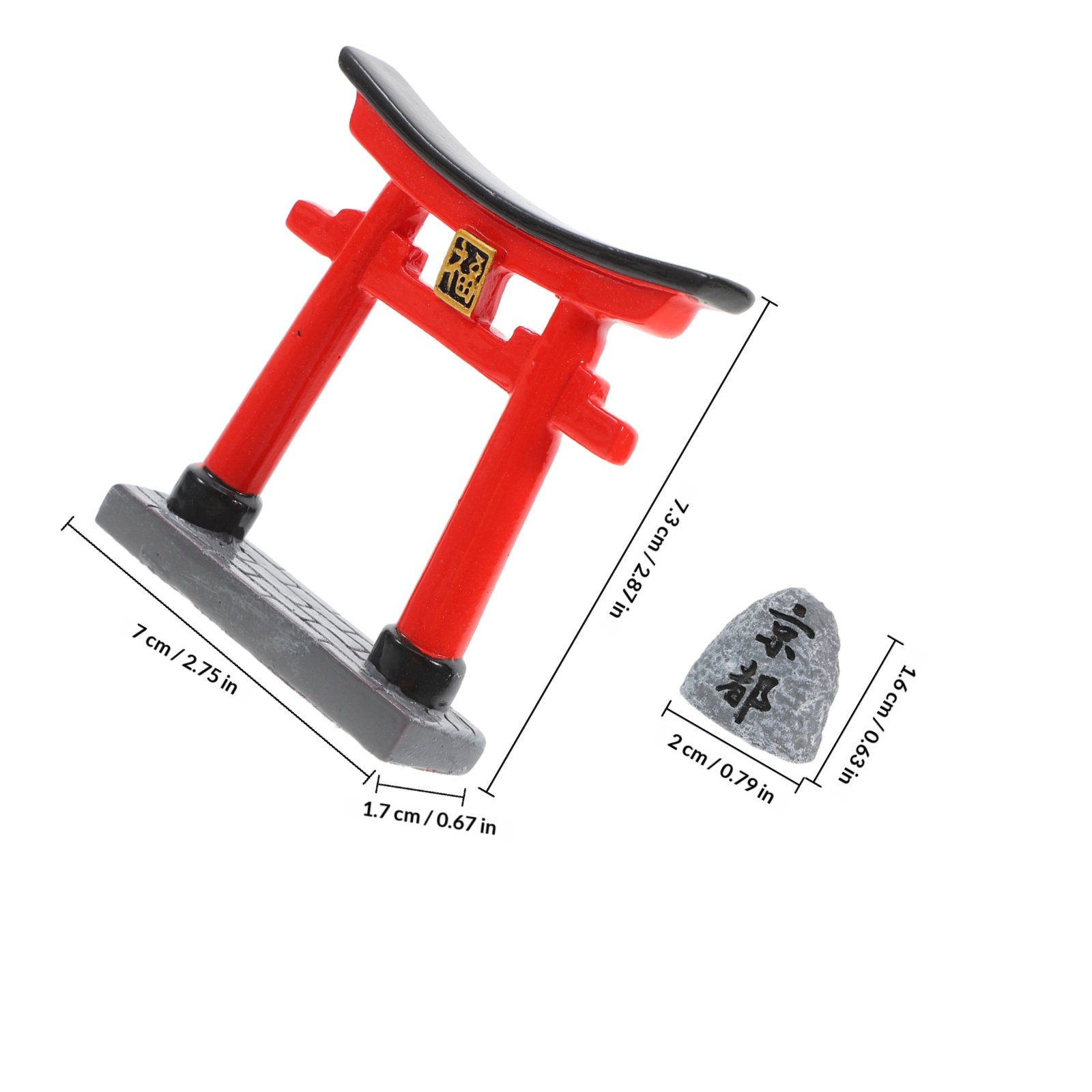 Ornamen Gerbang Torii Kyoto Mi - Aquarium Fish Japanese ulasan dan harga