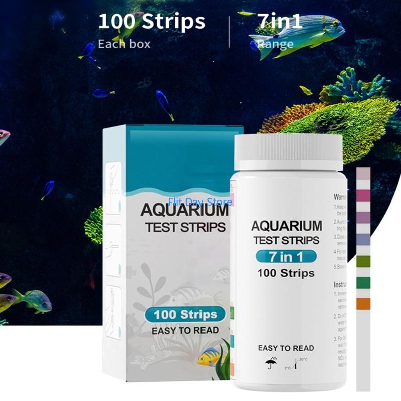 F92C 100 Buah Strip Tes Air Ak - Aquarium Fish Saltwater ulasan dan harga