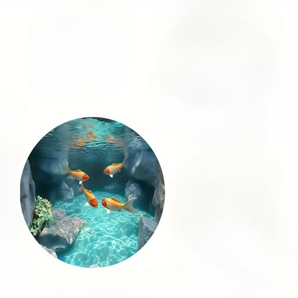 Karpet Bulat Kolam Ikan Koi Bu - Aquarium Fish Japanese ulasan dan harga