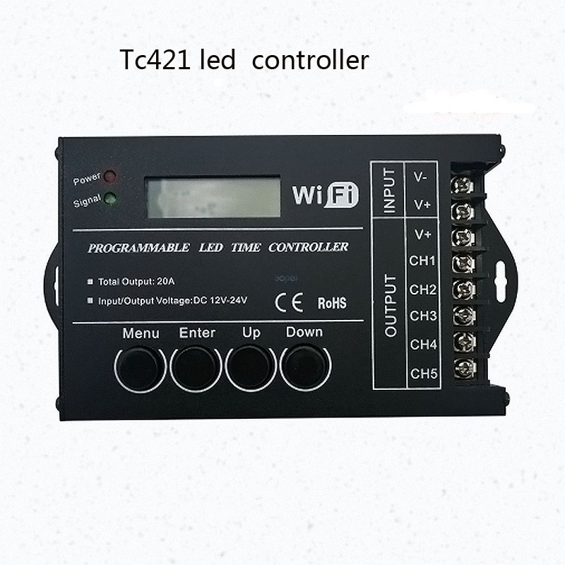 Pengontrol Lampu LED Strip Aku - Aquarium Fish Common ulasan dan harga