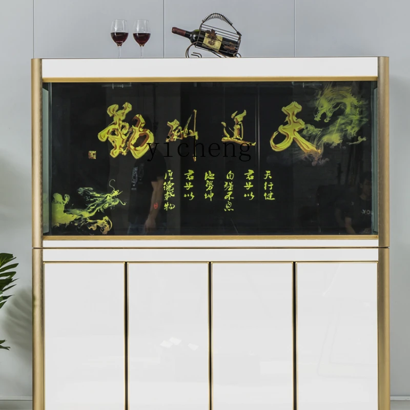 Akuarium Kaca ZZf Ecological H - Aquarium Fish Dragon ulasan dan harga