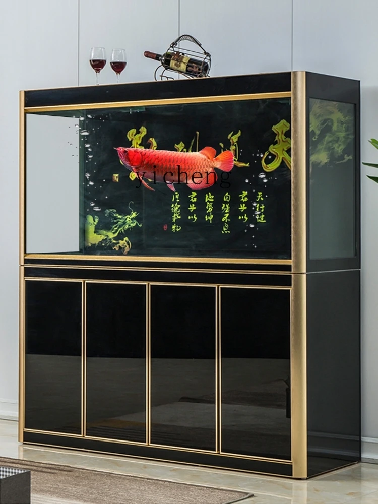 Akuarium Kaca ZZf Ecological H - Aquarium Fish Dragon ulasan dan harga