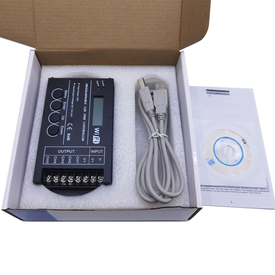 TC420 TC421 WIFI Pengontrol La - Aquarium Fish Common ulasan dan harga