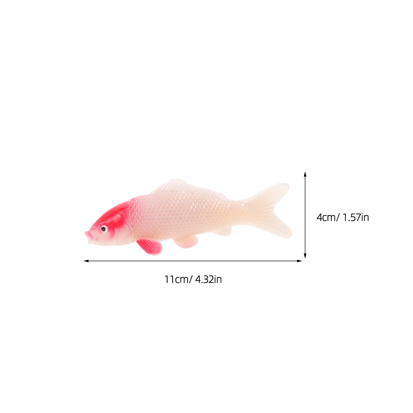 4Pcs Ikan Koi Mini Realistis D - Aquarium Fish Japanese ulasan dan harga